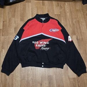 Red Wing Shoes Racing Jacket Men's Size XL